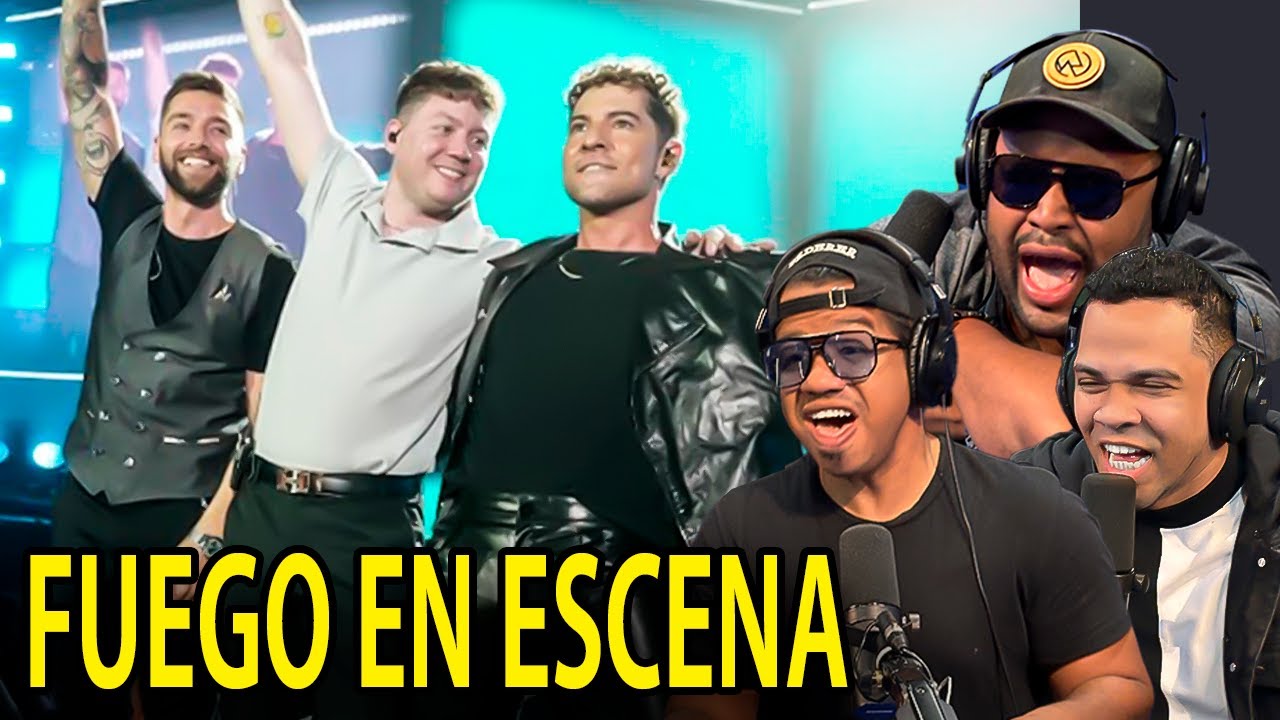 EL ESCENARIO CASI COGE FUEGO | DAVID BISBAL, EMANERO Y LA KONGA  REACCIÓN Y ANÁLISIS