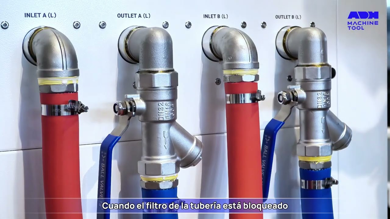 Alarma de velocidad de flujo de agua E11