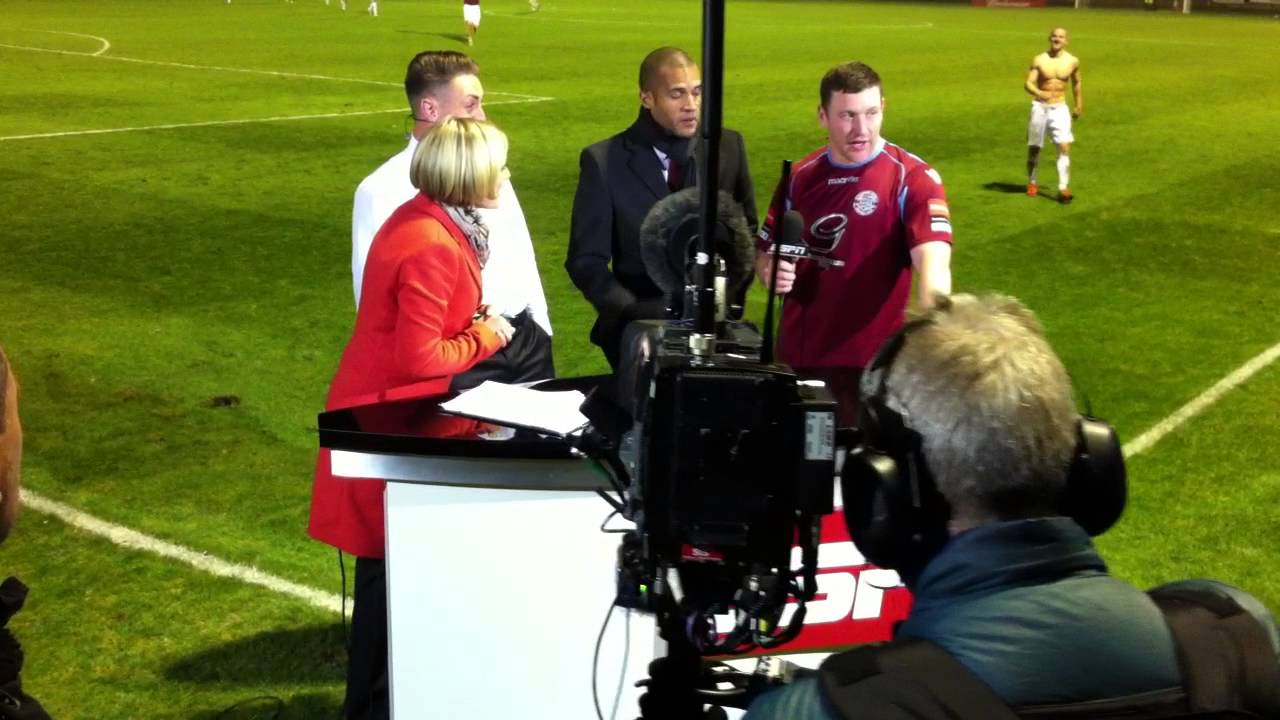 Hastings United v Harrogate Town post-match chat on ESPN.