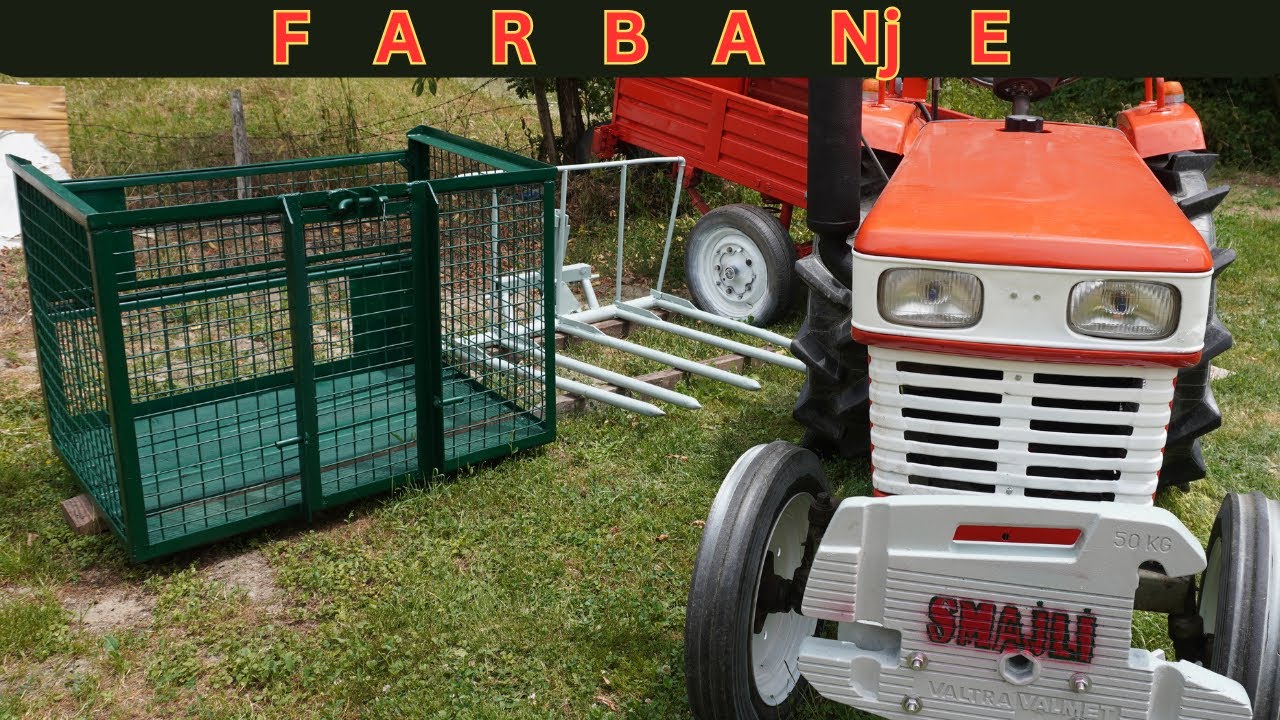 Farbanje Traktora I Mehanizacije