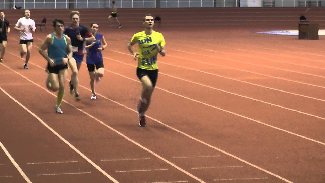 Контрольный бег 3000 м.= 8:56.6 Нововоронеж (5.03.2016)