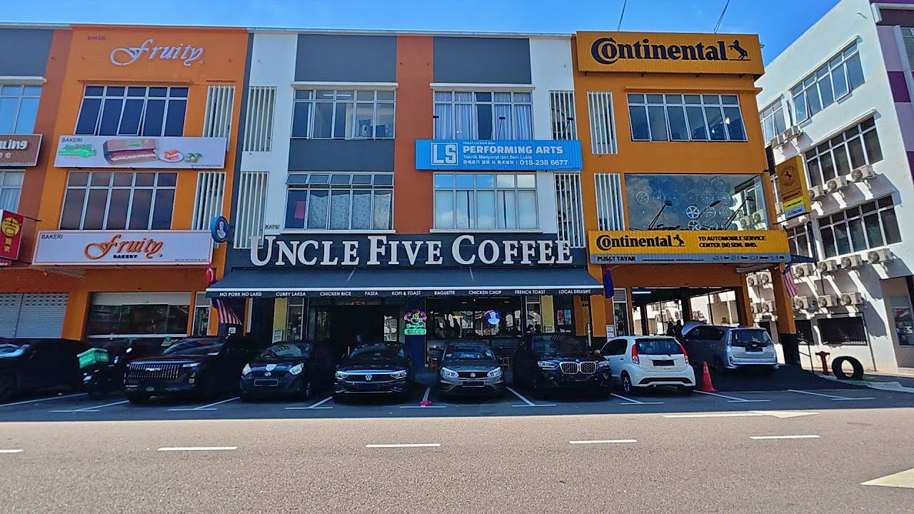 Drive from Aeon Mall Tebrau CIty to Uncle Five Coffee Austin Crest Johor Bahru