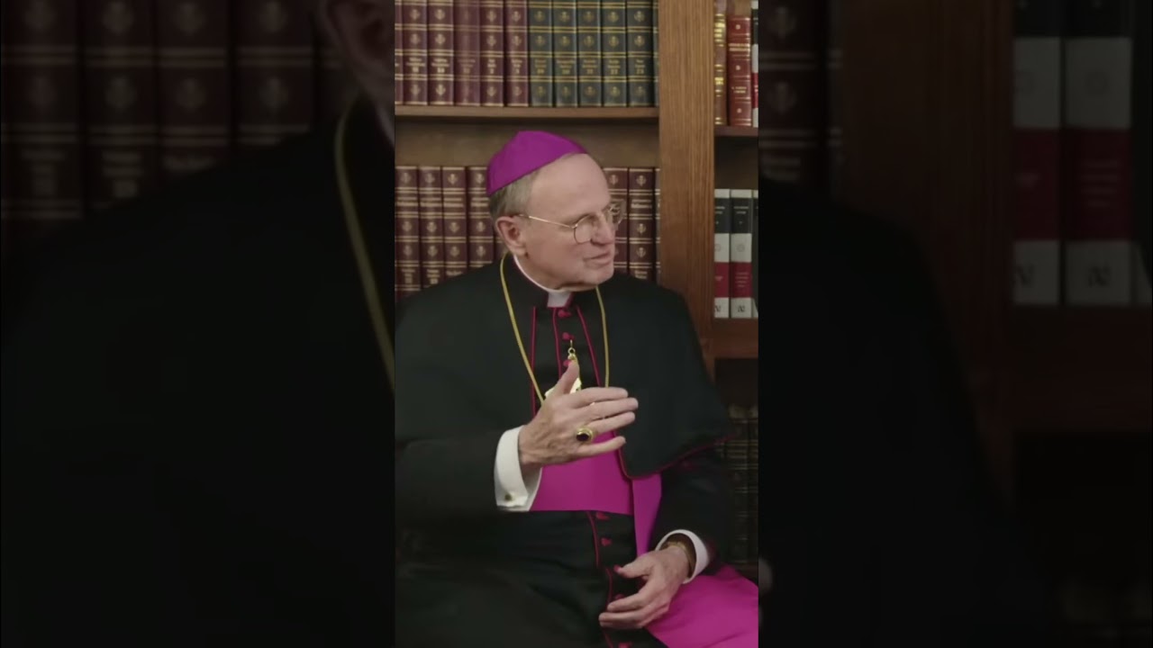 Episcopal etiquette: do you genuflect to a bishop who is not your Ordinary? #catholicism