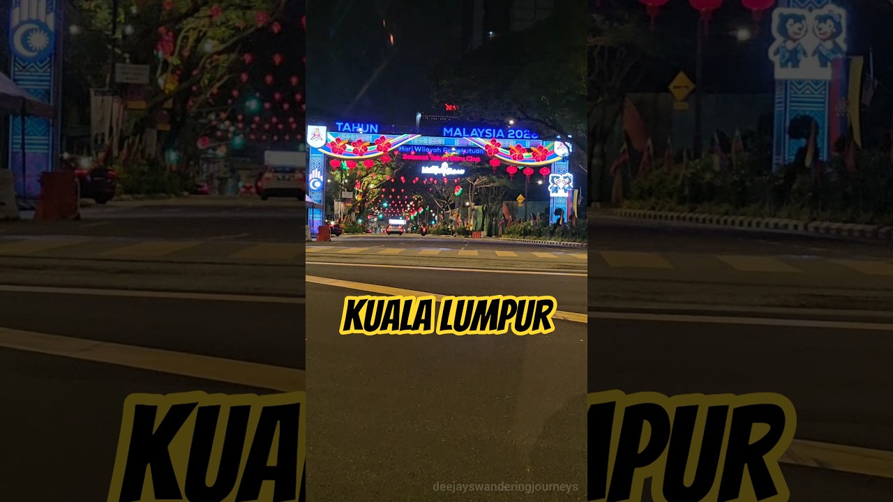 Random videos around KL #visitkualalumpur #visitmalaysia #nightdrive #visitmalaysiayear2026