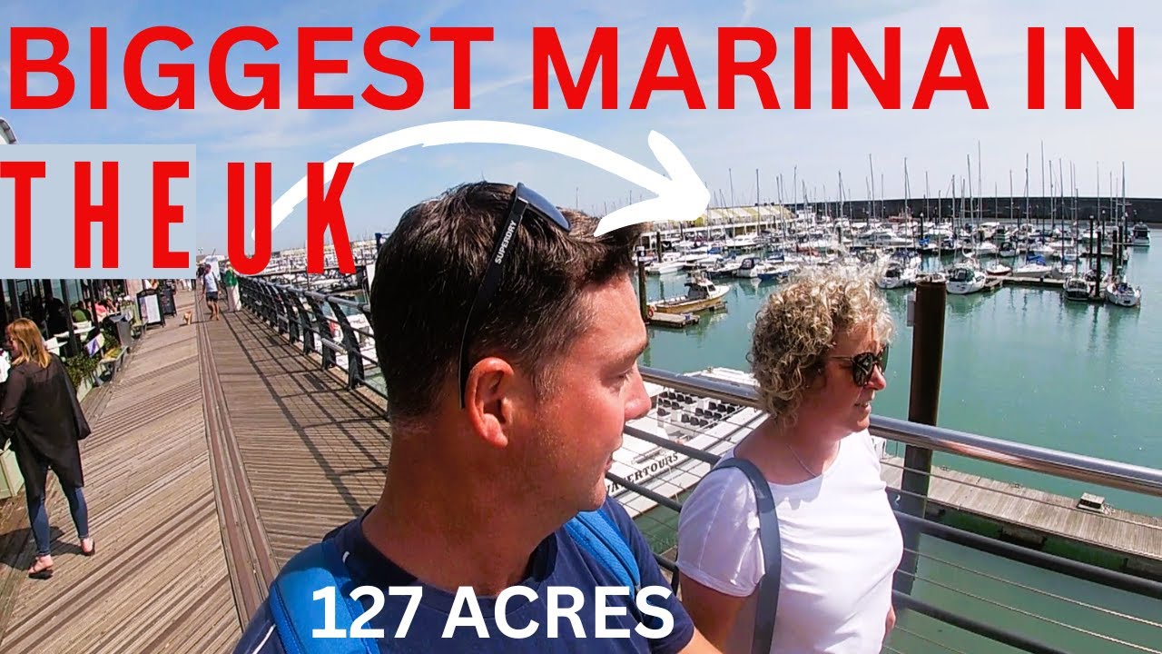 S2 EP45 We leave Eastbourne Marina and sail to the biggest marina in the UK  Brighton Marina