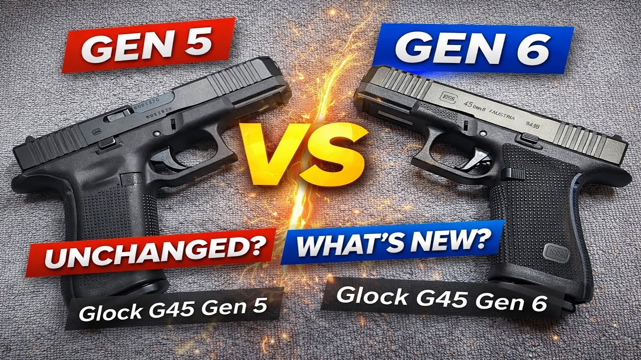 Glock G45 Gen 6 &ndash; PIERWSZE SPOJRZENIE | Co nowego?