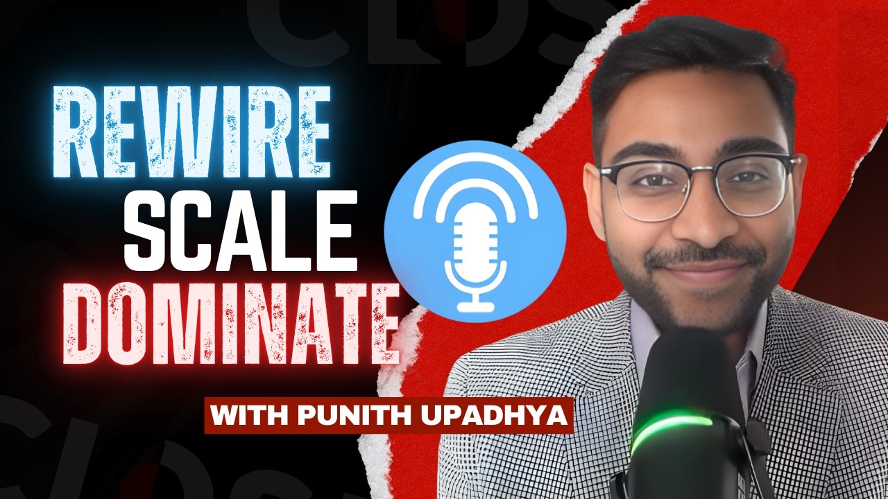 How Punith Upadhya Helps Entrepreneurs Break Hustle Cycles & Scale with Mindset Rewiring