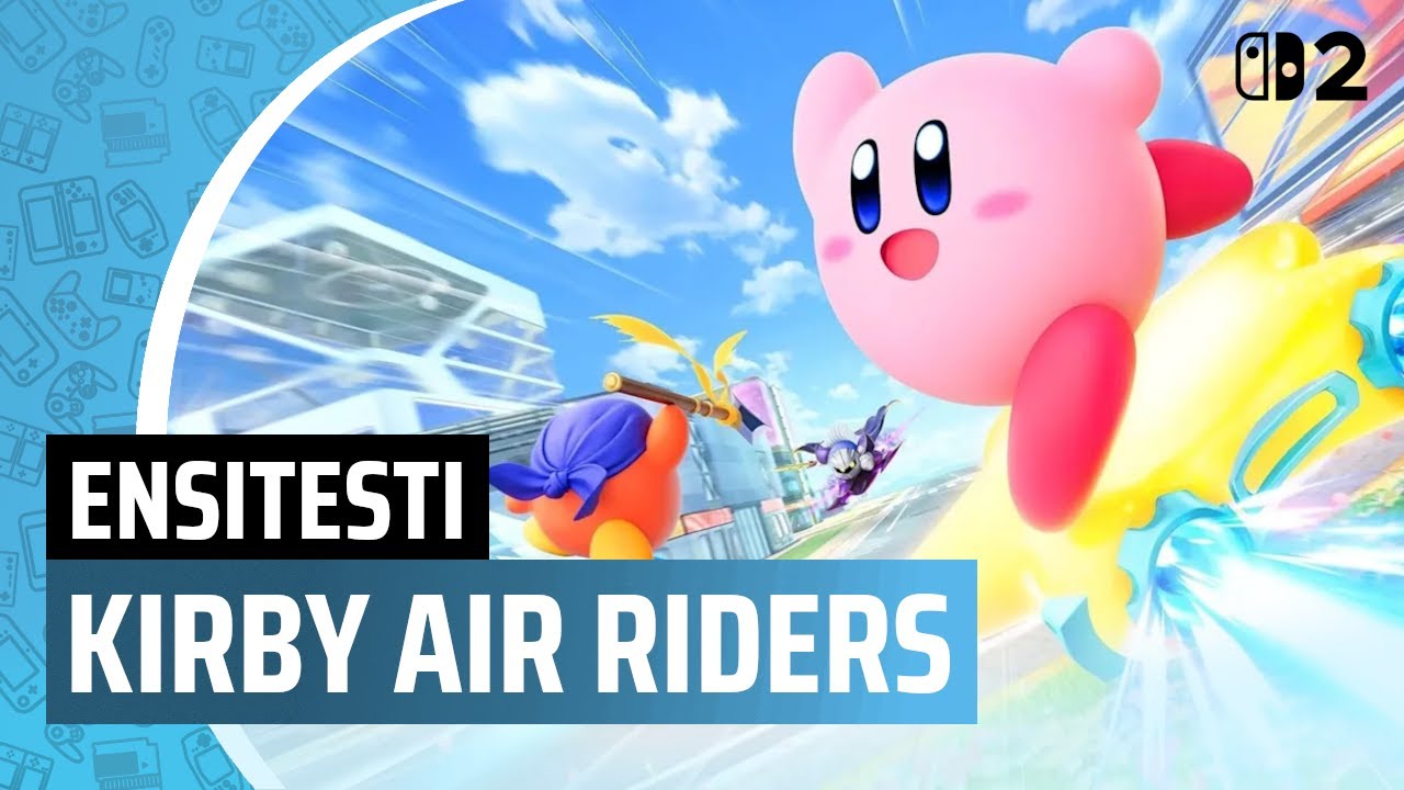 Testissä Kirby Air Riders (Nintendo Switch 2)