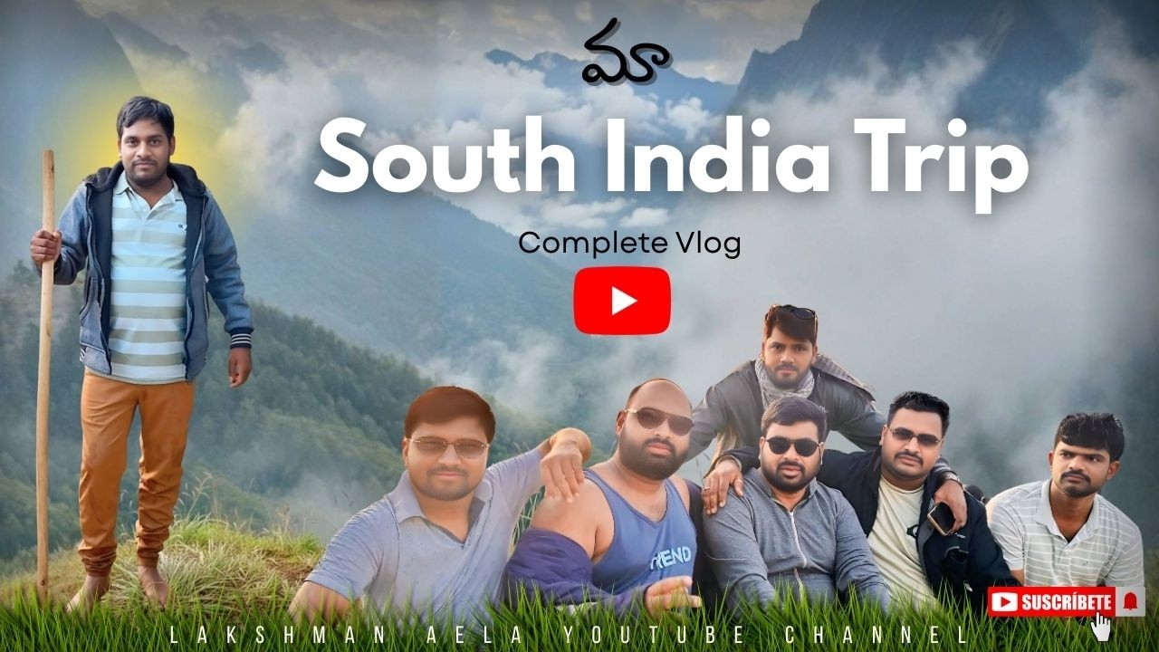 Our South India Trip||Kerela||Tamilnadu||Karnataka||Andhrapradesh Full Tour Vlog.