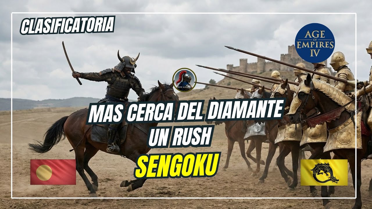 Rush De Senguko  1 vs 1 clasificatoria Age of Empires