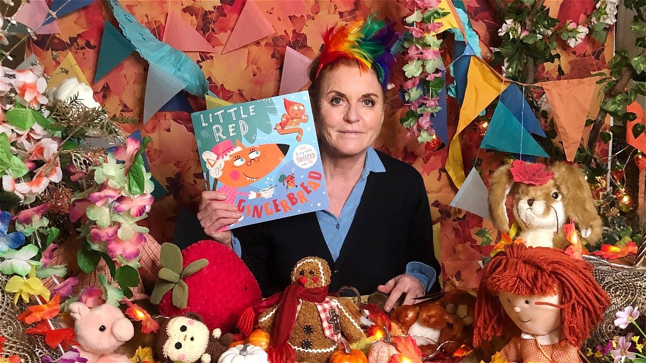 Sarah Ferguson reading Little Red Gingerbread by Rosie Greening