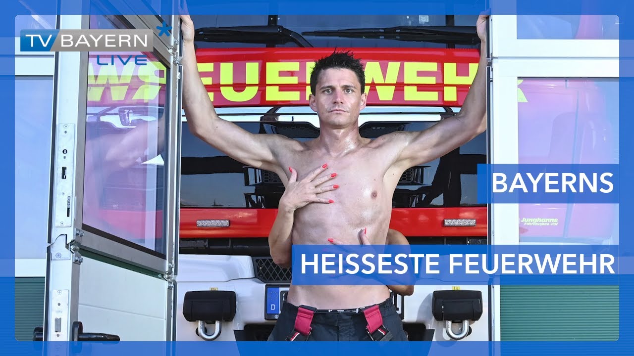 Kleider runter für die Feuerwehr - Aktshooting bei der FFW Germering