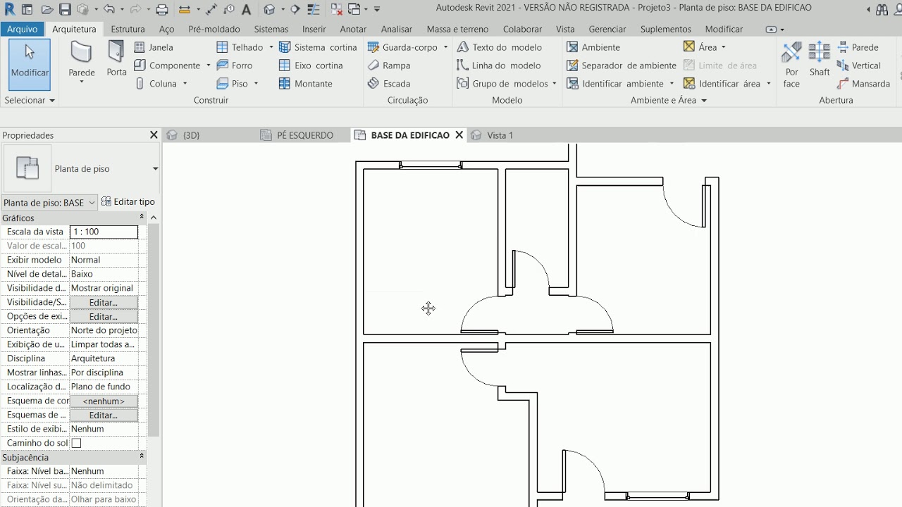 ESTUDANDO O REVIT - PARTE 03