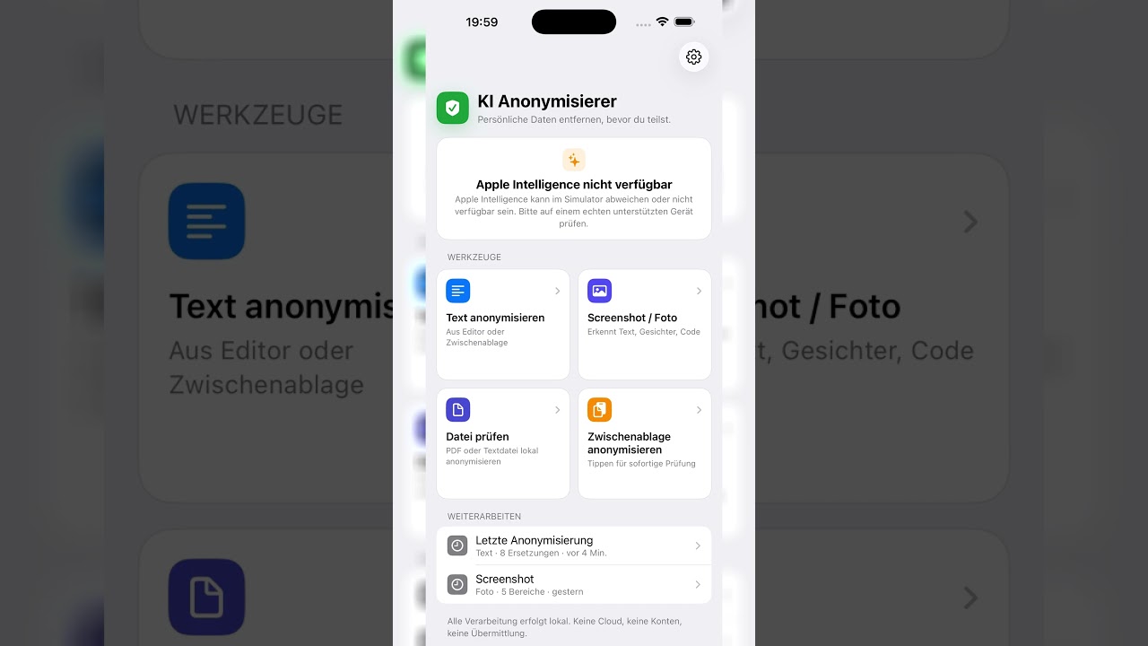 Sensible Daten anonymisieren auf iPhone & iPad &ndash; lokal, schnell und ohne Cloud