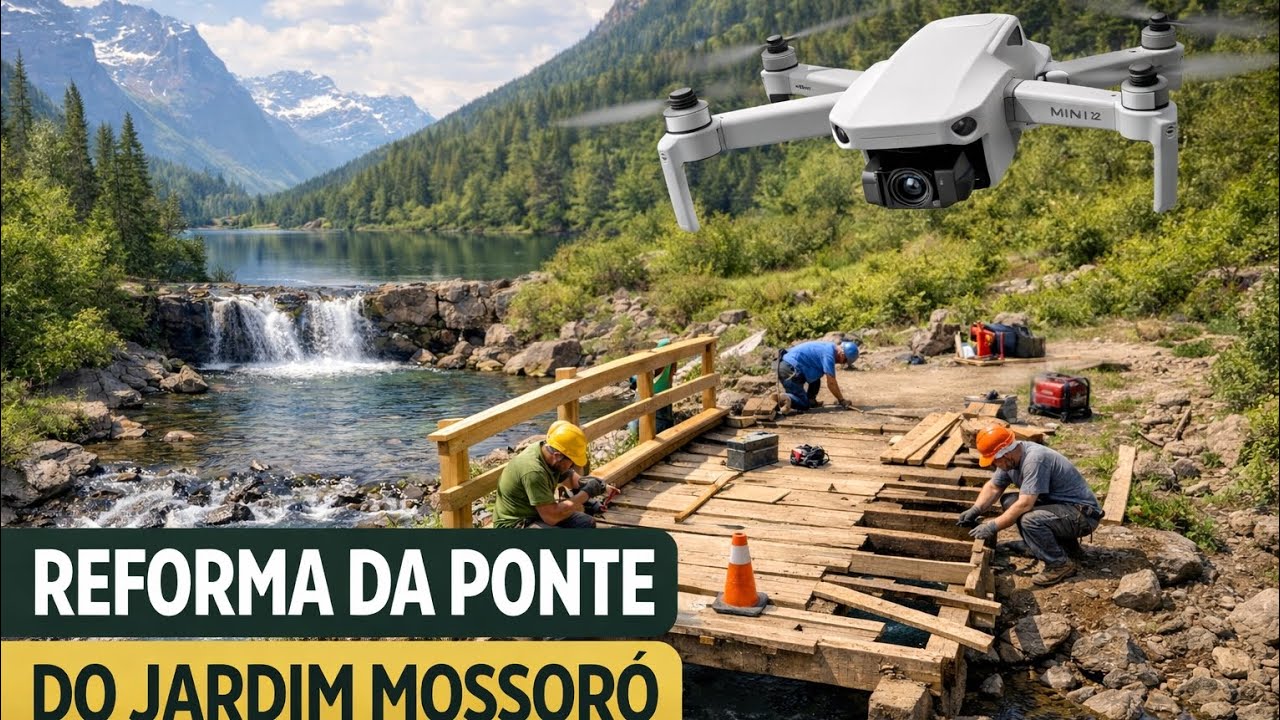 Sobrevoamos uma obra próximo a onde eu moro top demais!