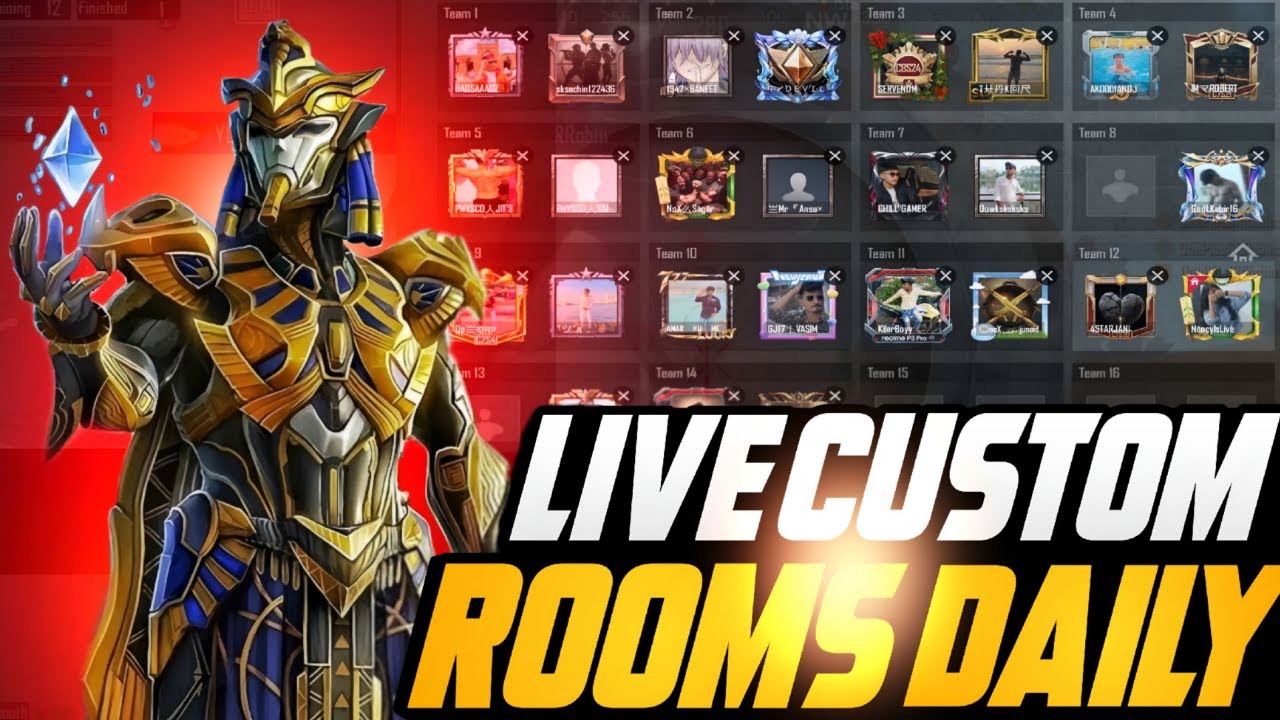 1vs1 CUSTOME ROOM