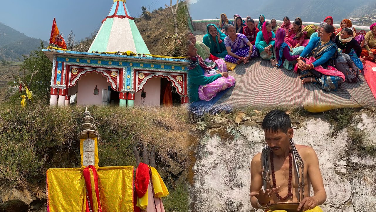 आज हुए मुलाक़ात सभी लोगो से मंदिर में   लास्याल गांव वालो से 🙏🏻❤️