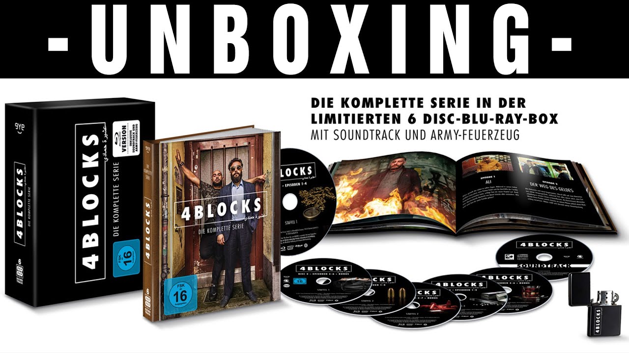 4 BLOCKS - Limited Collector´s Edition - UNBOXING
