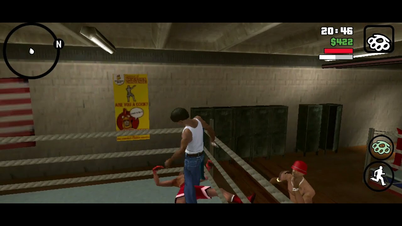 Hitting the Gym #GTAwithoutMods #sanandreas 