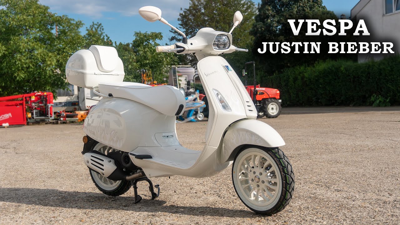Piaggio Vespa Justin Bieber 2022 | Walkaround, All Details