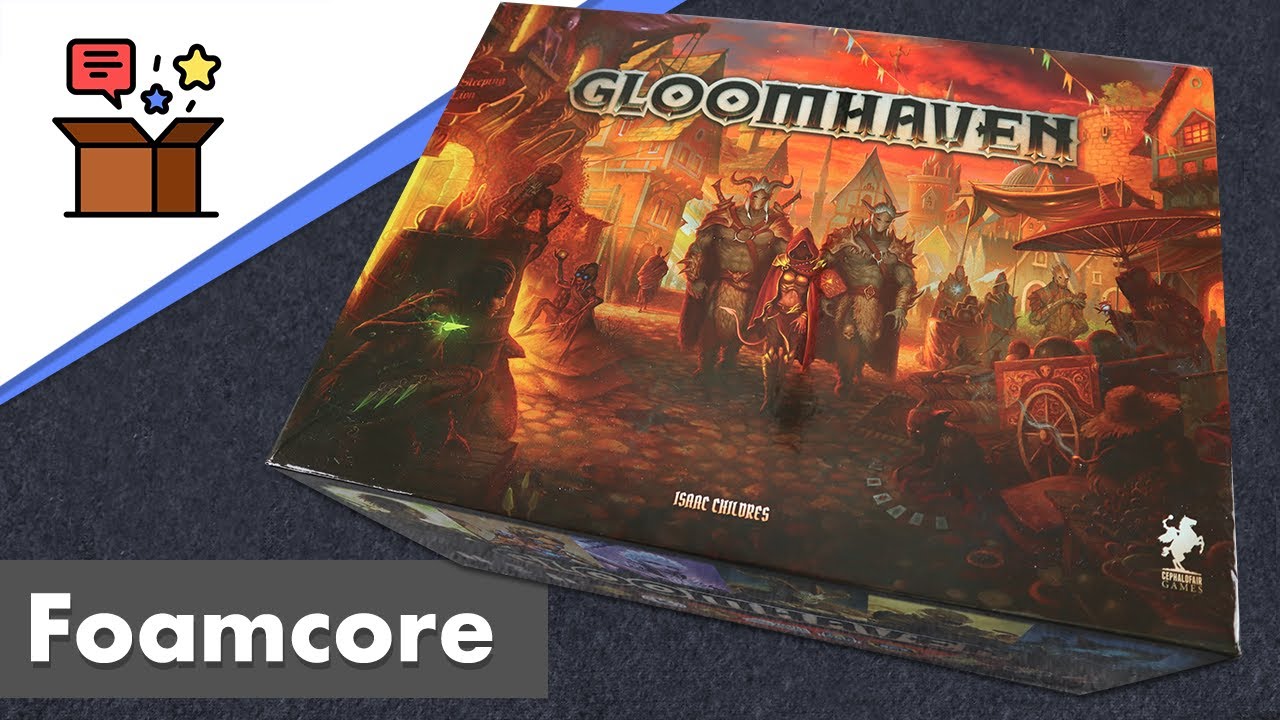 Gloomhaven | Custom Foamcore Organizer