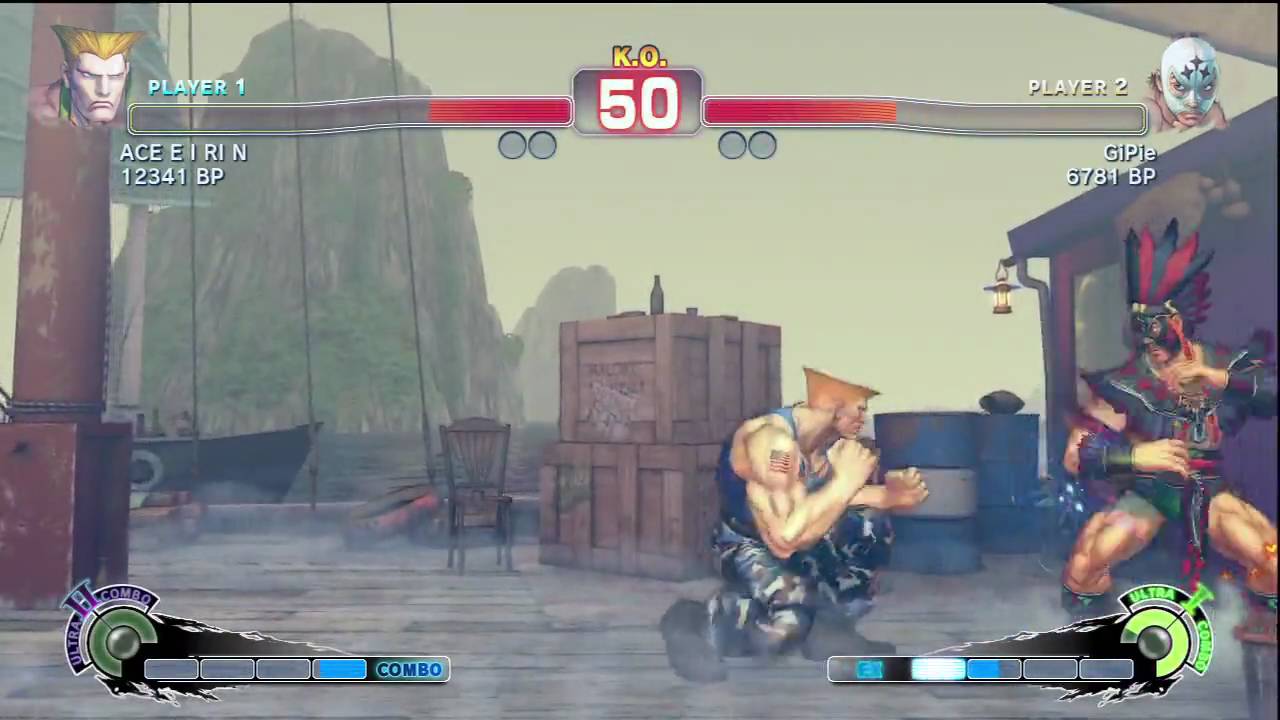 SSF4: ACE E I RI N (Guiile) VS GiPie (El Fuerte)