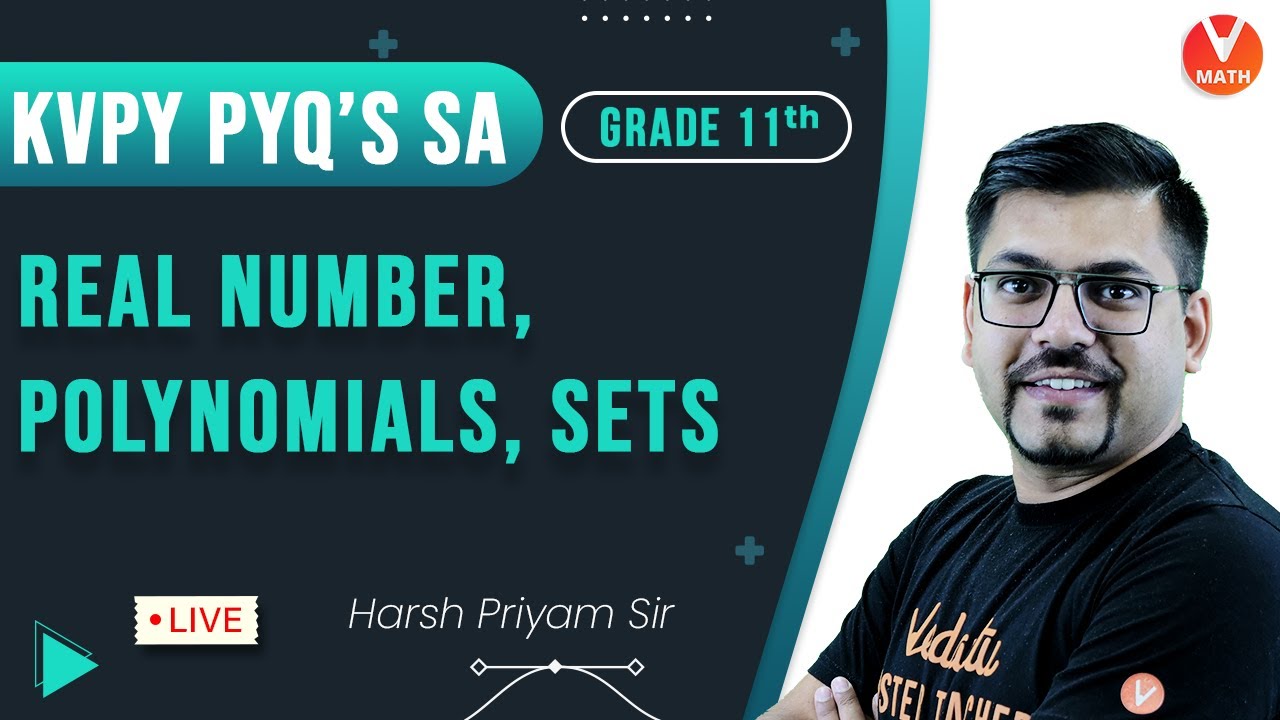 KVPY Previous Year Questions | KVPY 2021 Preparation | KVPY SA Maths | Vedantu Math | Harsh Sir