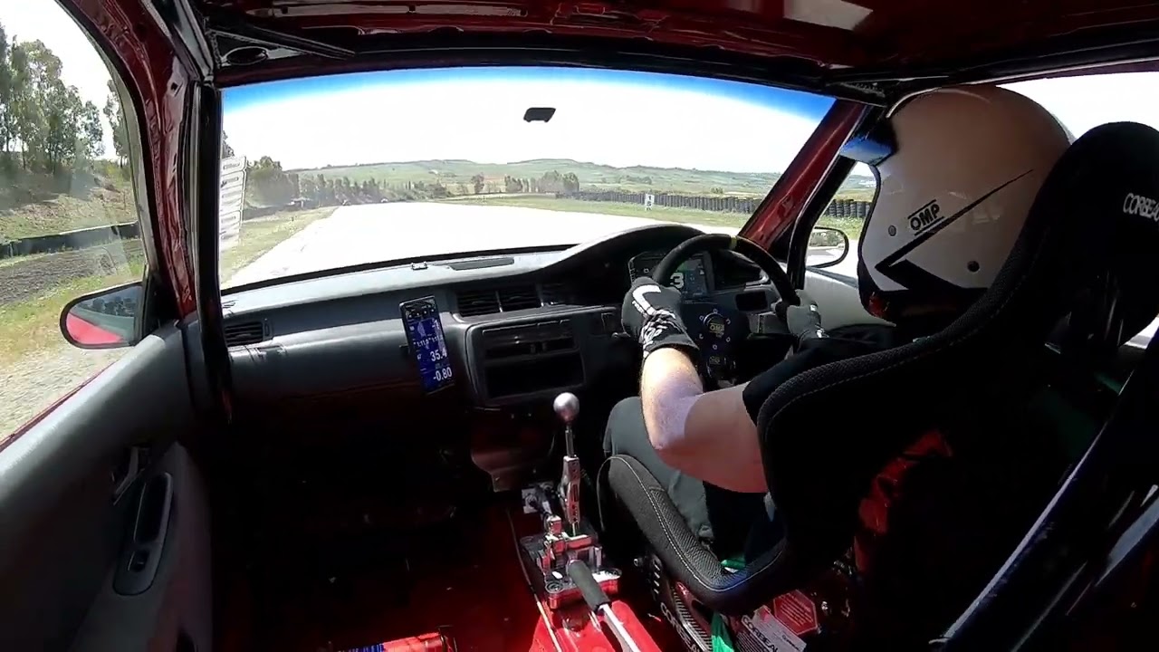Racalmuto Autodromo 1.09.5 civic eg k20 turbo stock Block , street legal