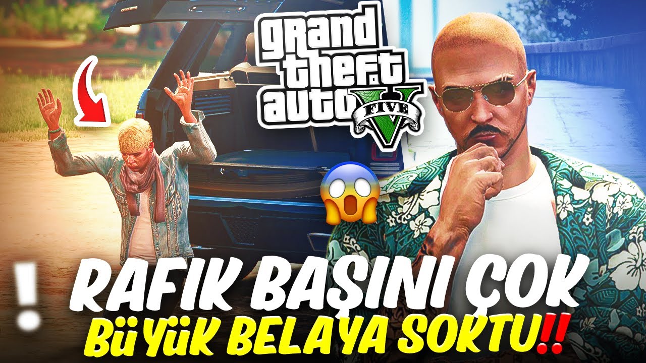 GTA 5 HAYDAR İLE POLİSİYE !! RAFIK BAŞINI ÇOK BÜYÜK BELAYA  SOKTU!!!!!! #70