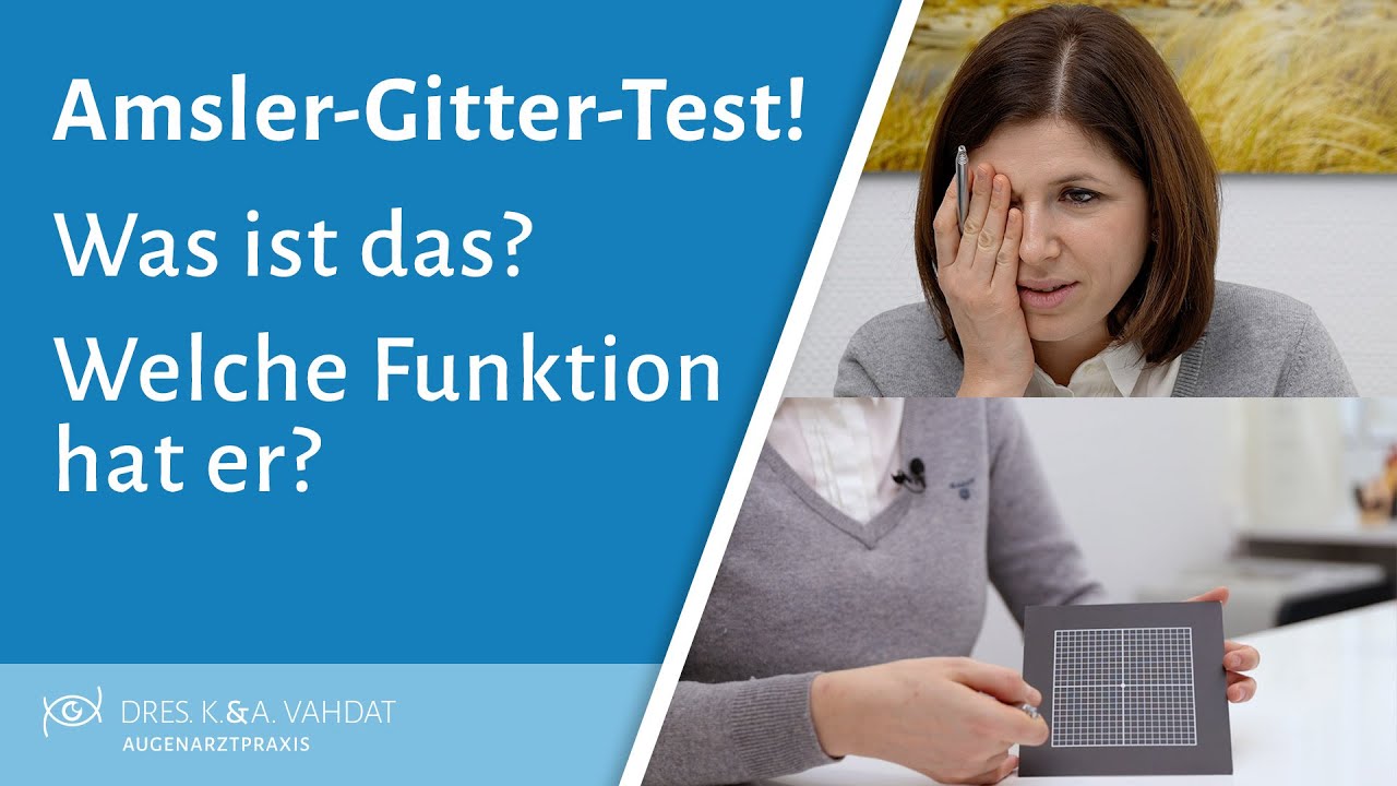 Amsler-Gitter-Test! Was ist das und welche Funktion hat er?