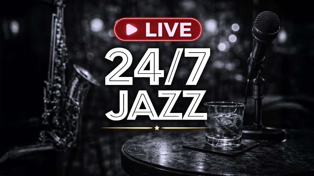 Midnight Jazz Live Session &ndash; Smooth Jazz Blues Radio for Late Night Relaxation 🎷🌙