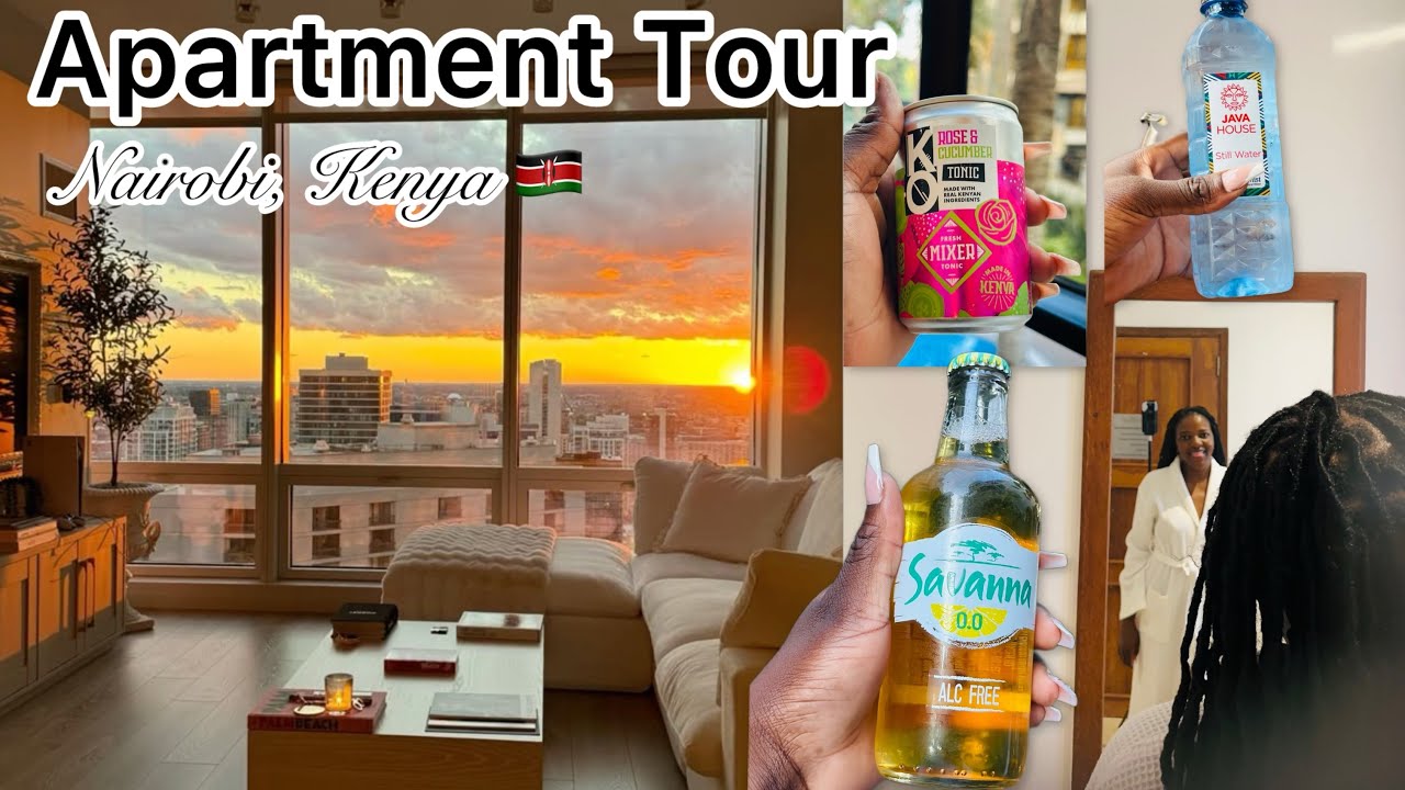 ‼️Best & Luxury Apartment Tour - Nairobi Kenya 🇰🇪 A home away from home❤️🤗