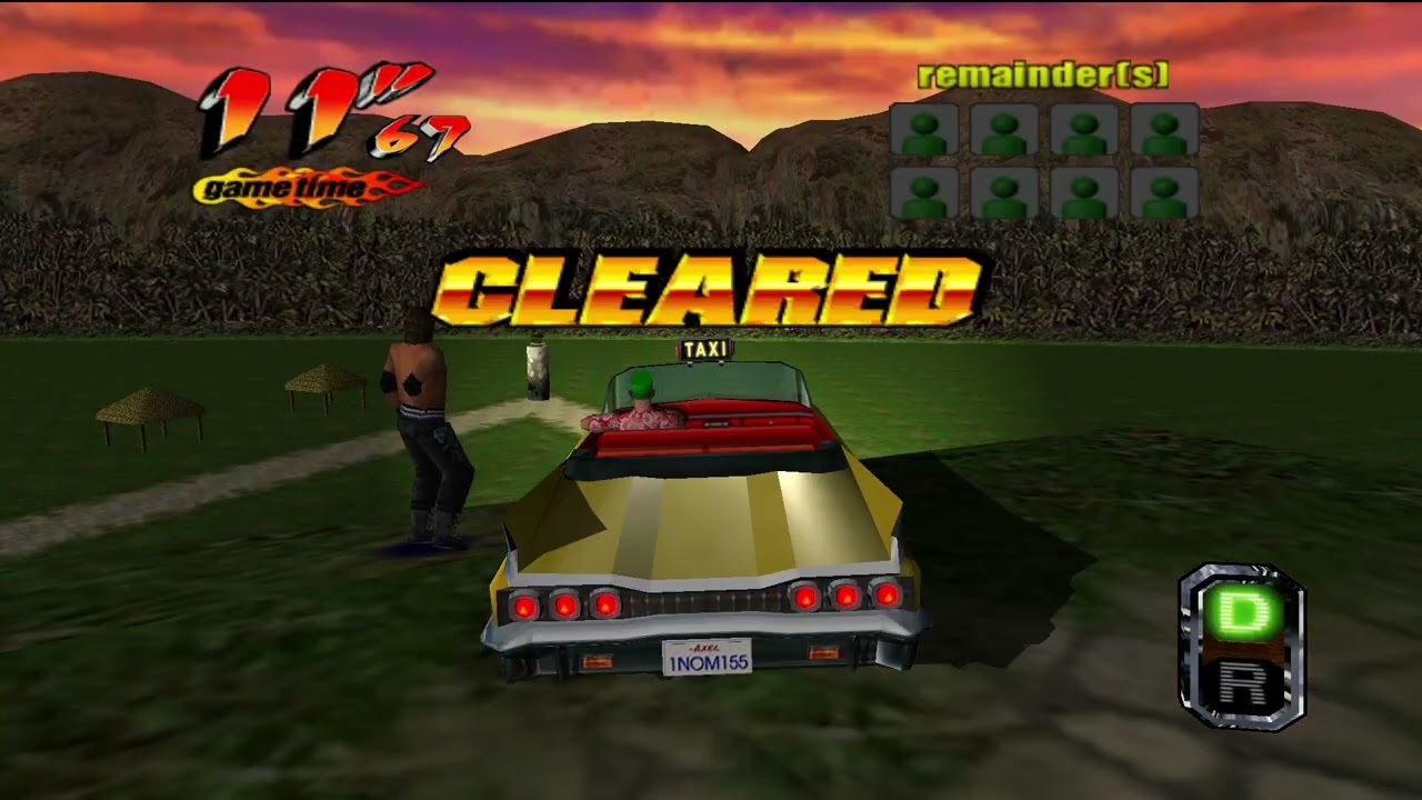 crazy taxi 3 crazy x real-time gameplay
