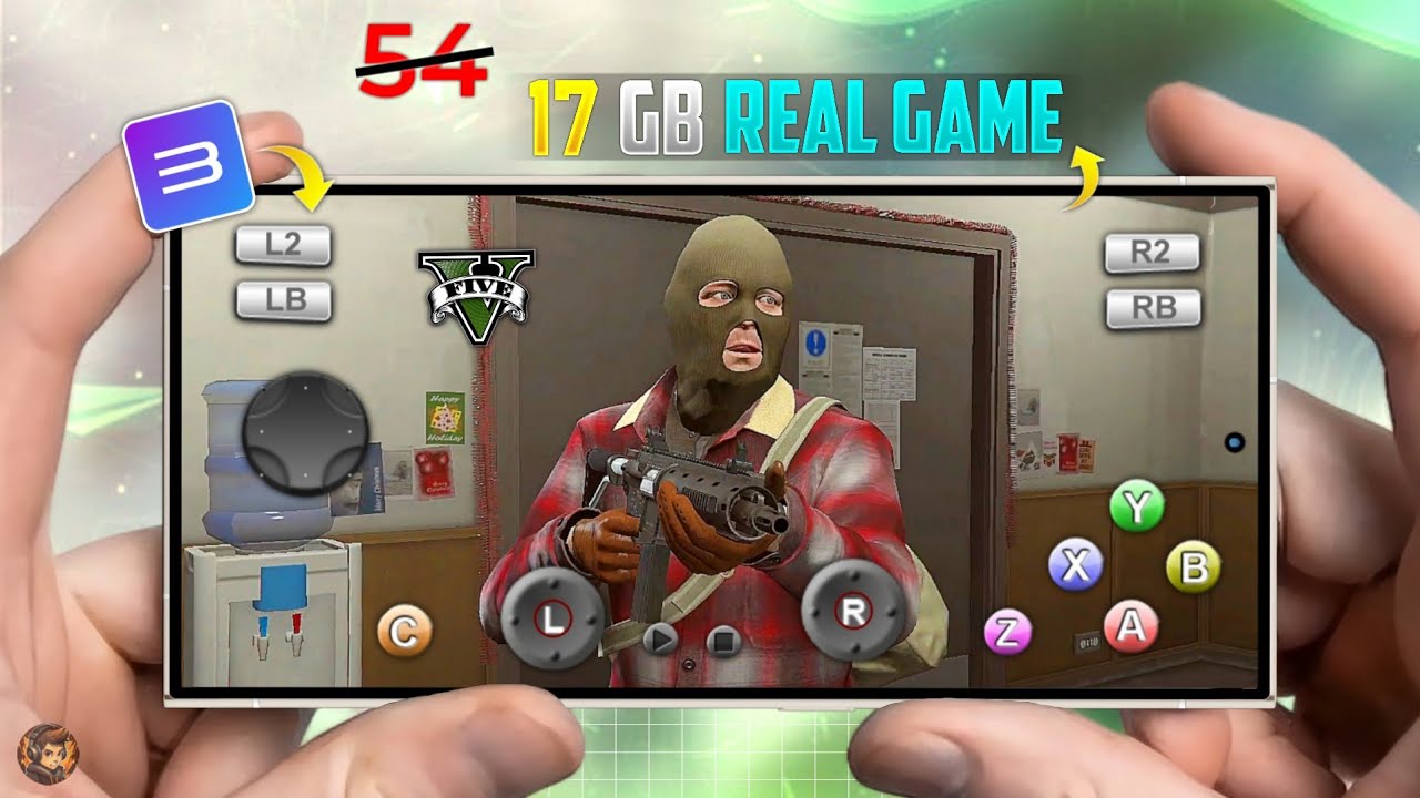 I Played Original 17GB GTA 5 in My S24 Ultra - Setup & Gameplay!