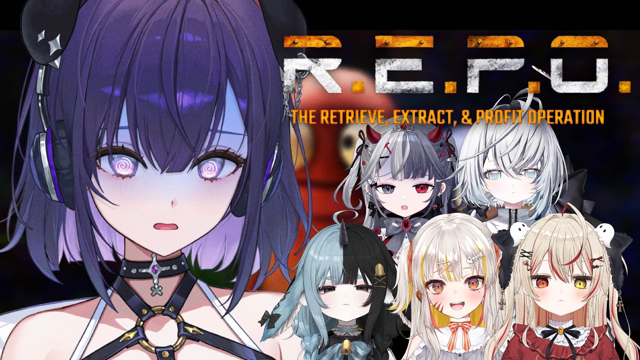 【R.E.P.O.】一言は喋りたいです…【 #紫雨るか / PROJECT NEBULA 】