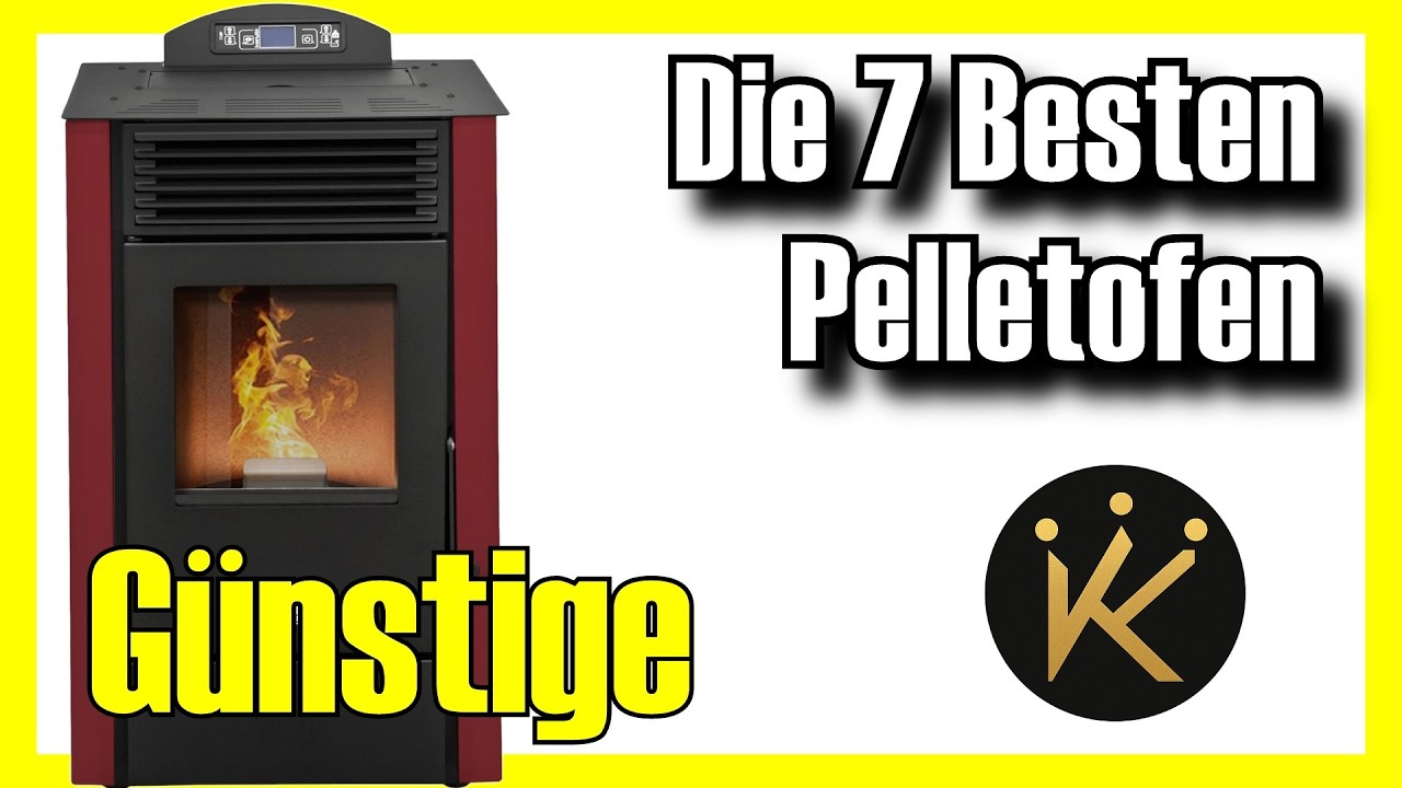 🔥 Die 7 BESTEN GÜNSTIGEN Pelletöfen von Amazon [2025]✅[Preis/Leistung] Pellet Kaminofen