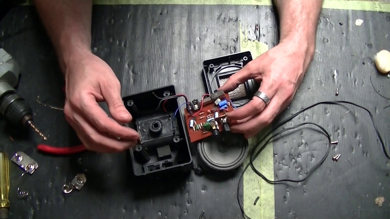 Hack a PC Speaker into a Guitar Amp - Step by Step Tutorial