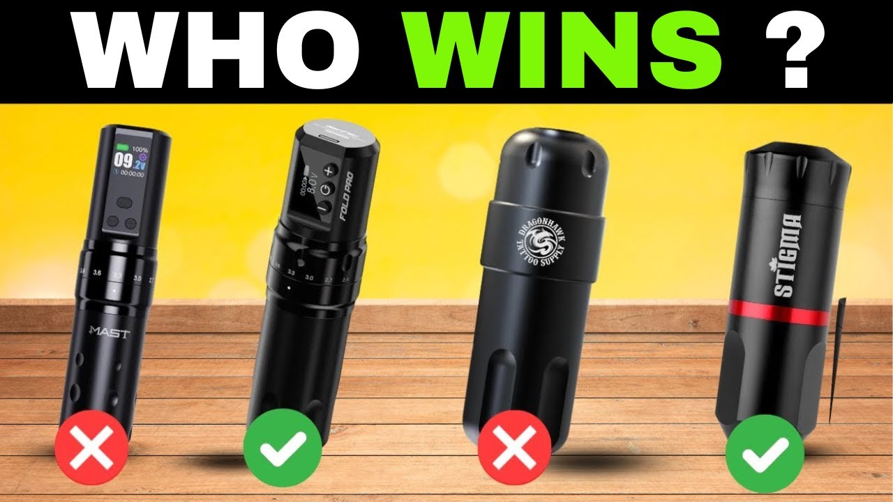 ✅ Top 5 Best Wireless Rotary Tattoo Machines on Amazon [2026] 🔥 Dragonhawk & More / For Beginners
