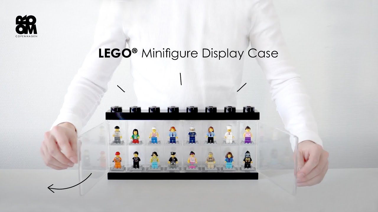 LEGO Minifigure Display Case by Room Copenhagen