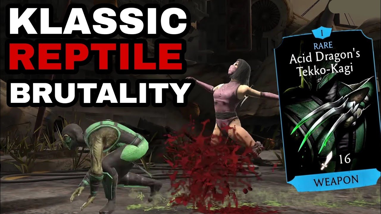 ZOR AMA HAVALI 🔥 | Klassic Reptile Brutality| Mk Mobile | Phoentes