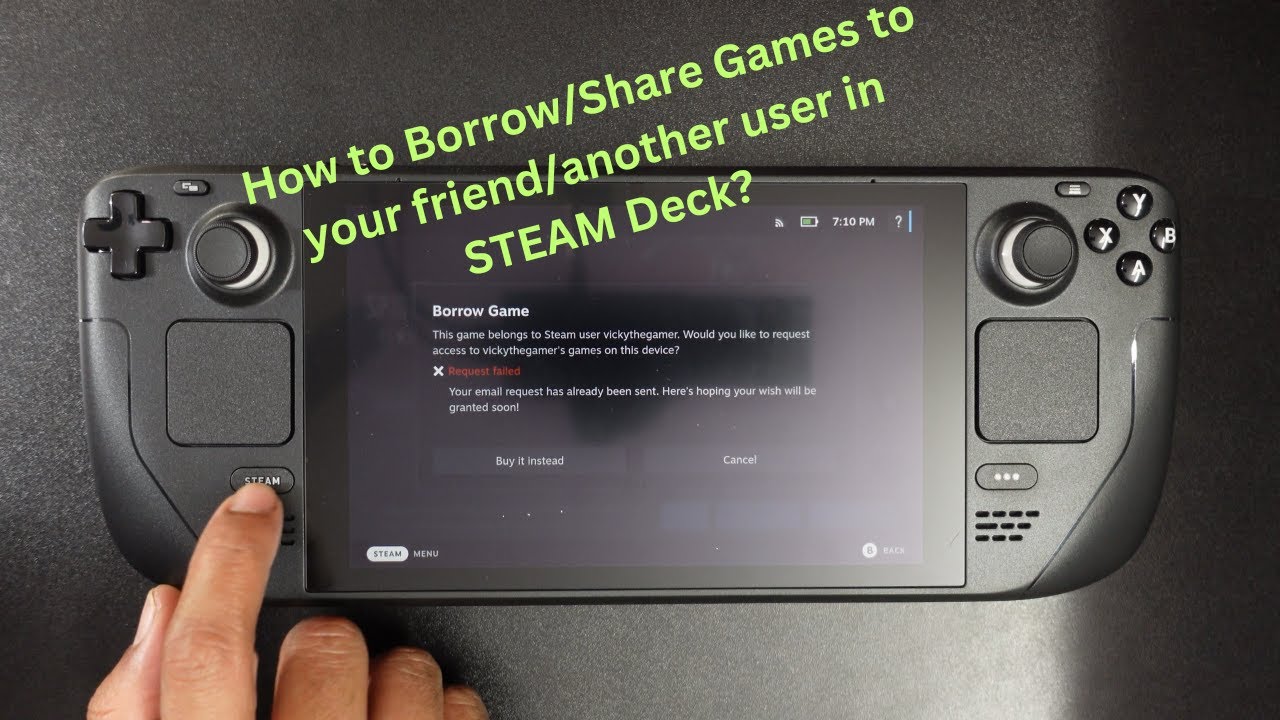 Steam Deck Game Sharing &ndash; Let Friends Play Your Games!