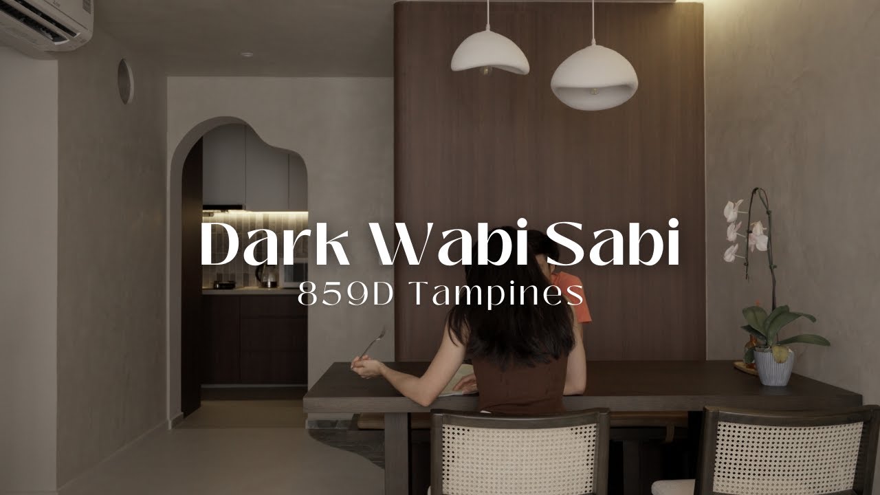 Экскурсия по дому | 4-комнатный BTO | Dark Wabi Sabi | 859D Tampines Walk