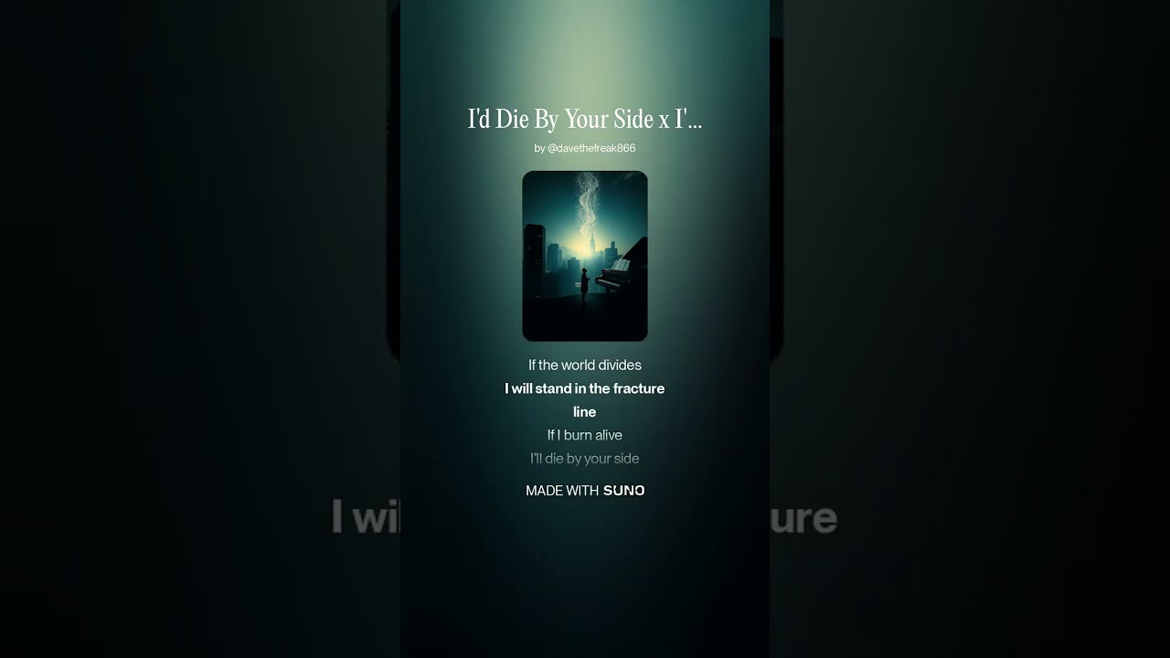 I'd Die By Your Side x I'll Die By Your Side Mashup
