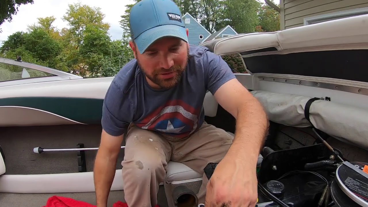 Winterizing a MerCruiser 3.0L Alpha One I/O - PWP 11