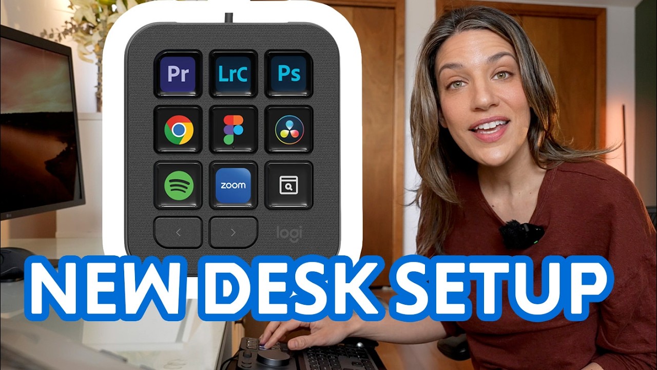 A FASTER Desk setup for Pros with Logitech MX