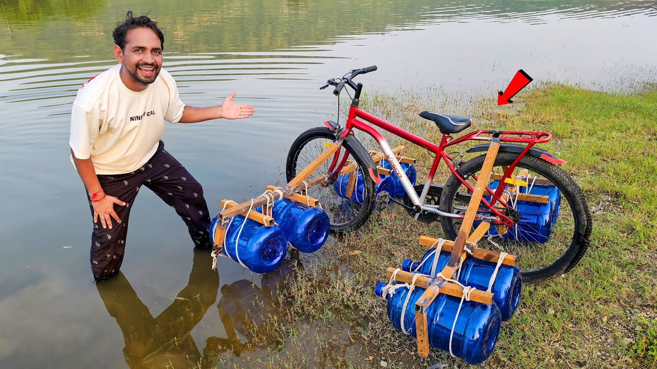 Cycle Ko Boat Bana Diya...🤣 | MR. INDIAN HACKER 