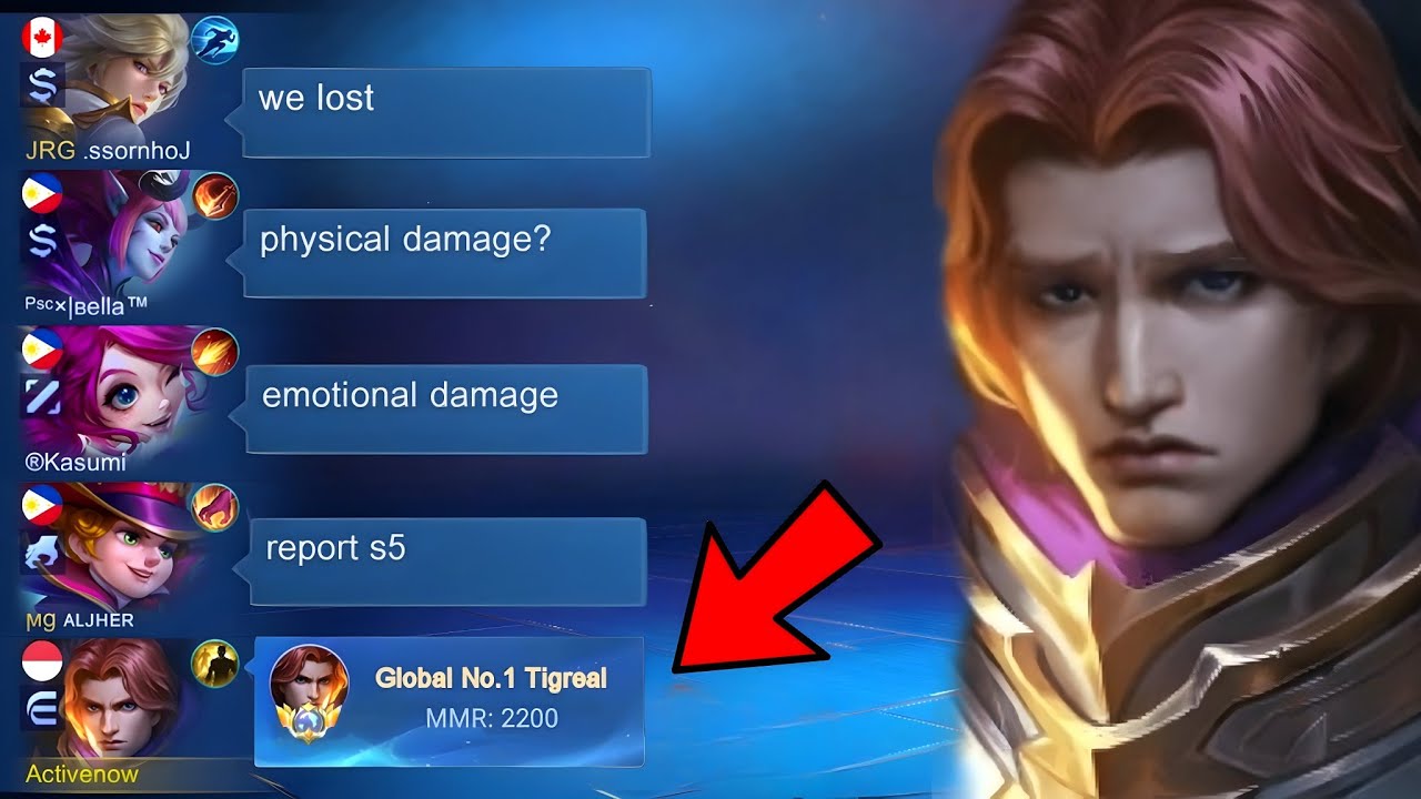 WHEN GLOBAL TIGREAL PRANK in SOLO RANK!😂(I didn't expect this...)