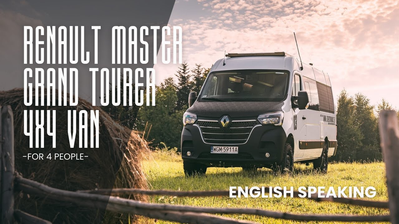 VAN TOUR | English | Renault Master 4x4 | Grand Tourer Overland Camper