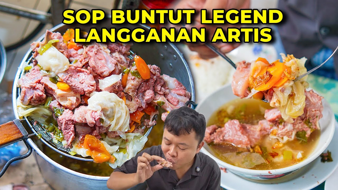 Rame Banget, Sampe Rebutan Kursi! Sop Buntut Legendaris, Langganan Pejabat dan Artis!