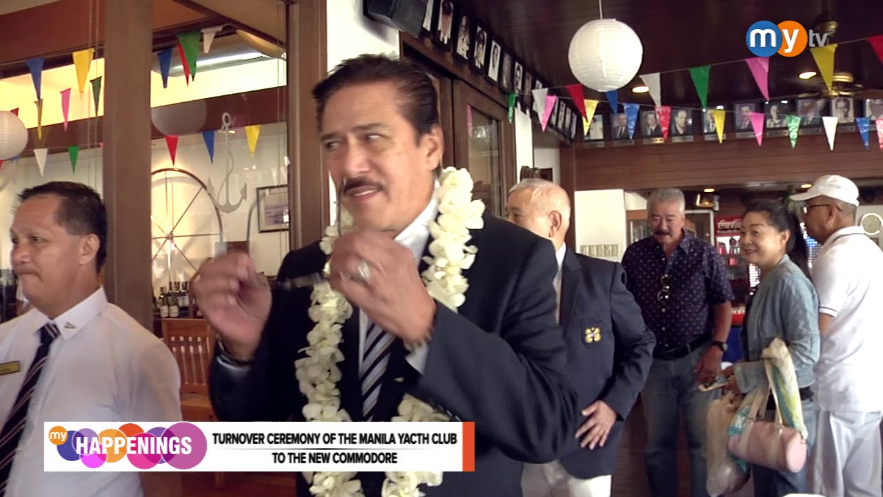 Manila Yacht Club's New Commodore!